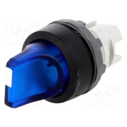 1 pcs x ABB - 1SFA611200R1104 - Switch: rotary, 22mm, Stabl.pos: 2, blue, MLB-1, IP66, prominent