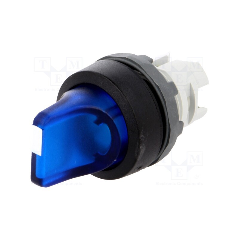 1 pcs x ABB - 1SFA611200R1104 - Switch: rotary, 22mm, Stabl.pos: 2, blue, MLB-1, IP66, prominent