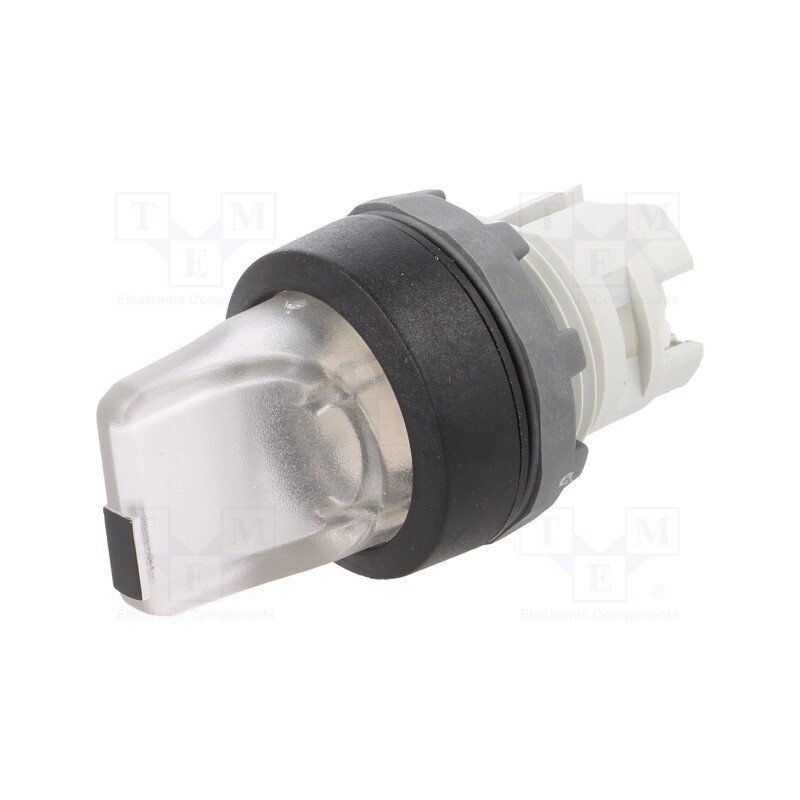 1 pcs x ABB - 1SFA611200R1108 - Switch: rotary, 22mm, Stabl.pos: 2, transparent, MLB-1, IP66, Pos: 2