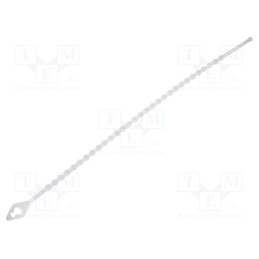 100 pcs x KSS WIRING - TV180 - Cable tie, coral,multi use, L: 180mm, polyamide, natural, 100pcs.