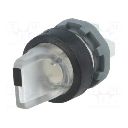 1 pcs x ABB - 1SFA611201R1108 - Switch: rotary, 22mm, Stabl.pos: 2, transparent, MLB-1, IP66, Pos: 2