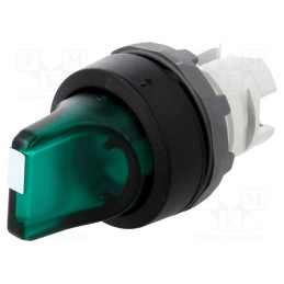 1 pcs x ABB - 1SFA611201R1102 - Switch: rotary, 22mm, Stabl.pos: 2, green, MLB-1, IP66, prominent