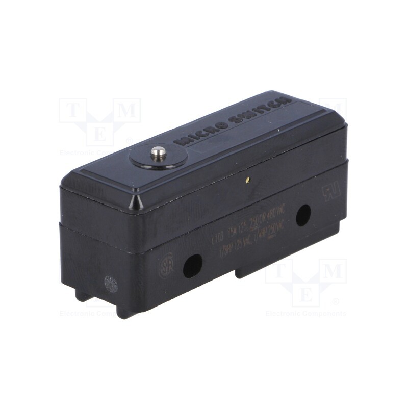 1 pcs x HONEYWELL - BZ-R - Microswitch SNAP ACTION, 15A/250VAC, without lever, SPDT, Pos: 2