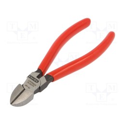 1 pcs x KNIPEX - 70 01 140 - Pliers, side,cutting, handles with plastic grips, 140mm