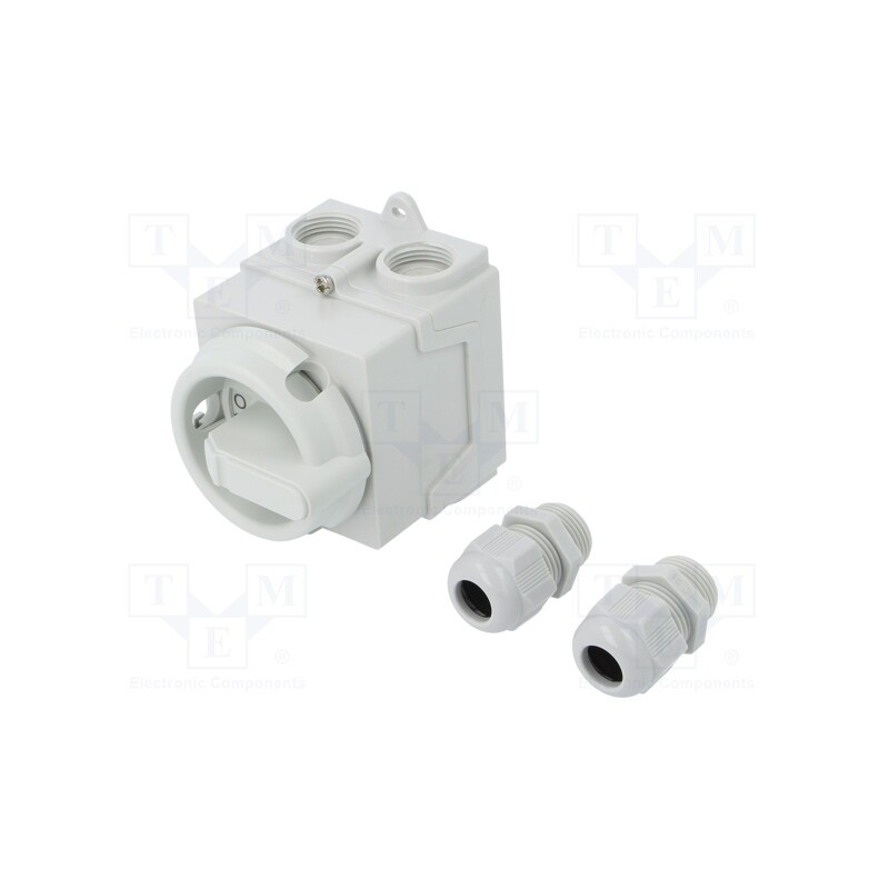 1 pcs x ABB - 1SCA138456R1001 - Switch: cam switch, Stabl.pos: 2, 20A, I-0, in housing, Poles: 2