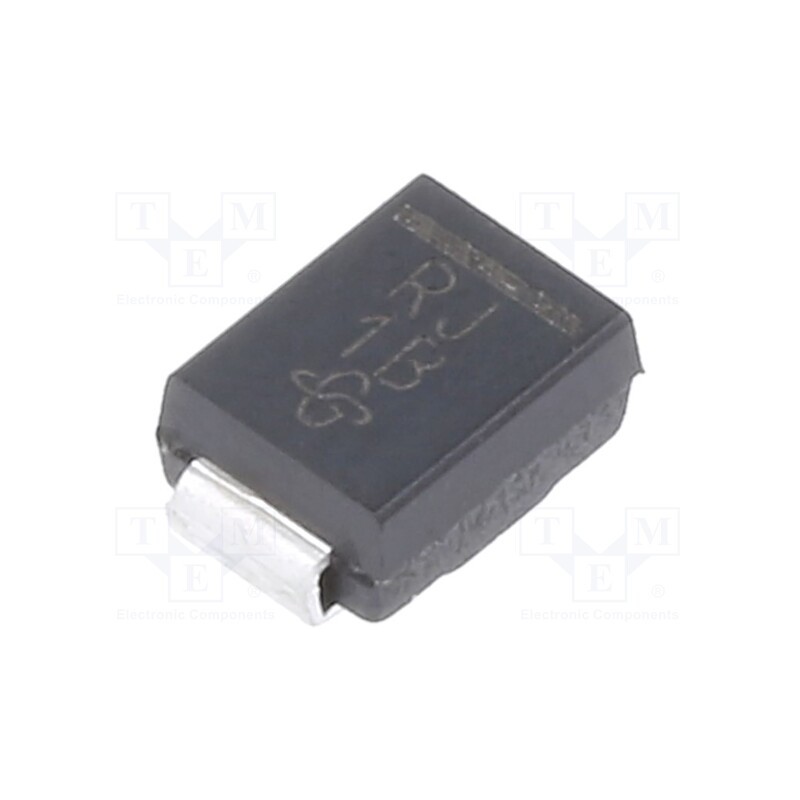 10 pcs x VISHAY - RS2J-E3/5BT - Diode: rectifying, SMD, 600V, 1.5A, 250ns, SMB, Ufmax: 1.3V, Ifsm: 50A