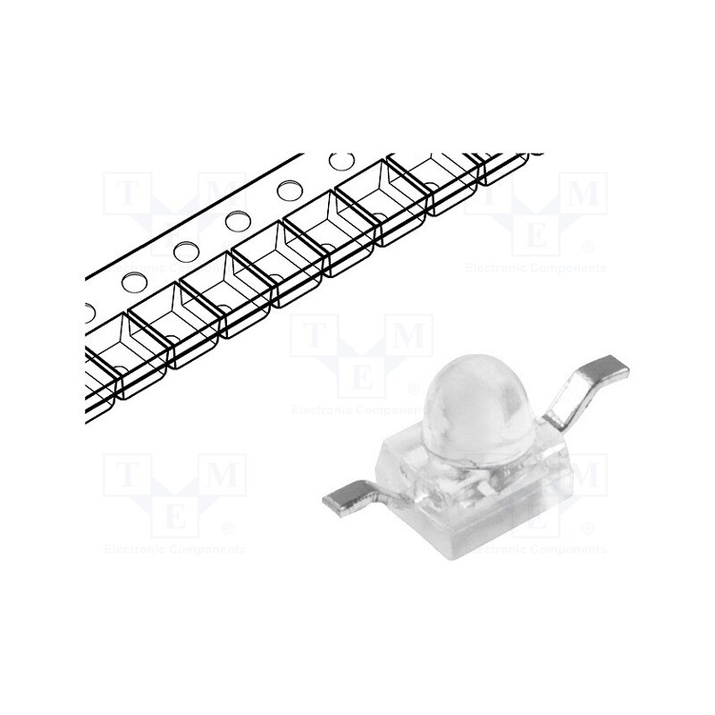 2 pcs x KINGBRIGHT ELECTRONIC - KM2520ZGC09 - LED, SMD, Gull wing, green, 1900÷2700mcd, 2.5x2x2.8mm, 20°, 30mA