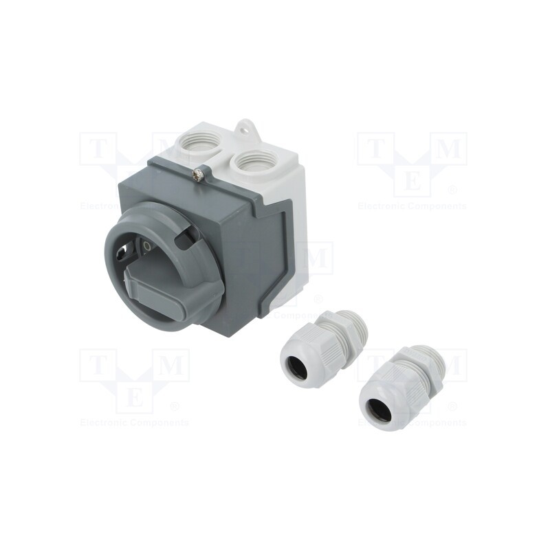 1 pcs x ABB - 1SCA135532R1001 - Switch: cam switch, Stabl.pos: 2, 20A, I-0, in housing, Poles: 2