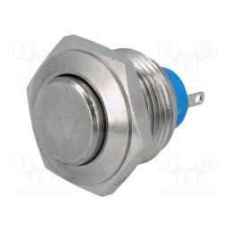 1 pcs x APEM - 9633ADX1146 - Switch: vandal resistant, Pos: 2, SPST-NO, 0.3A/250VAC, 1A/30VDC