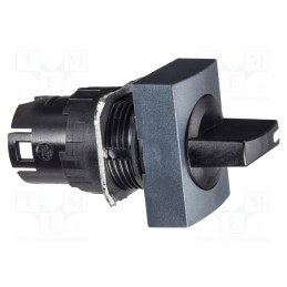 1 pcs x SCHNEIDER ELECTRIC - ZB6DD22 - Switch: rotary, 16mm, Stabl.pos: 2, black, none, Pos: 2, -40÷70°C