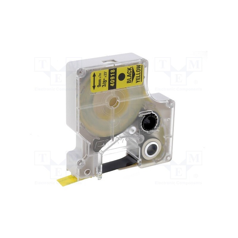 1 rol x DYMO - S0720730 - Tape, 9mm, 7m, yellow, Character colour: black