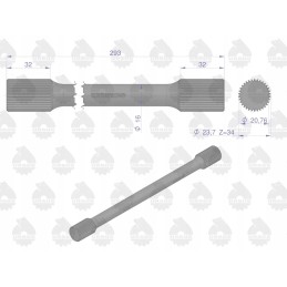 C 360 lifting rod, original Ursus