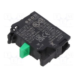 1 pcs x EAO - 45-311.1X10 - Contact block, 22mm, 45, -25÷70°C, front fixing, Contacts: NO, 10A