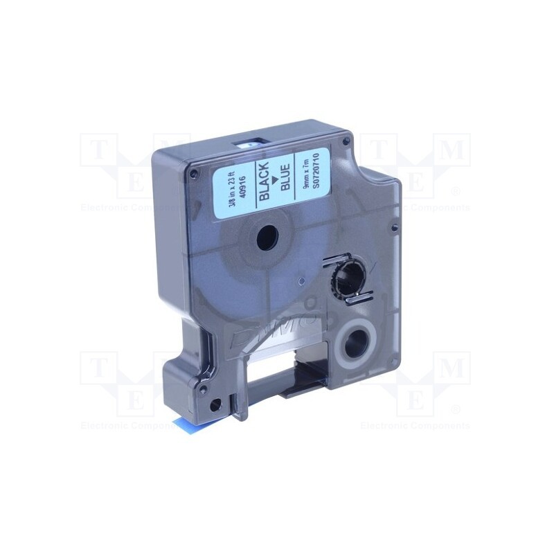 1 rol x DYMO - S0720710 - Tape, 9mm, 7m, blue, Character colour: black