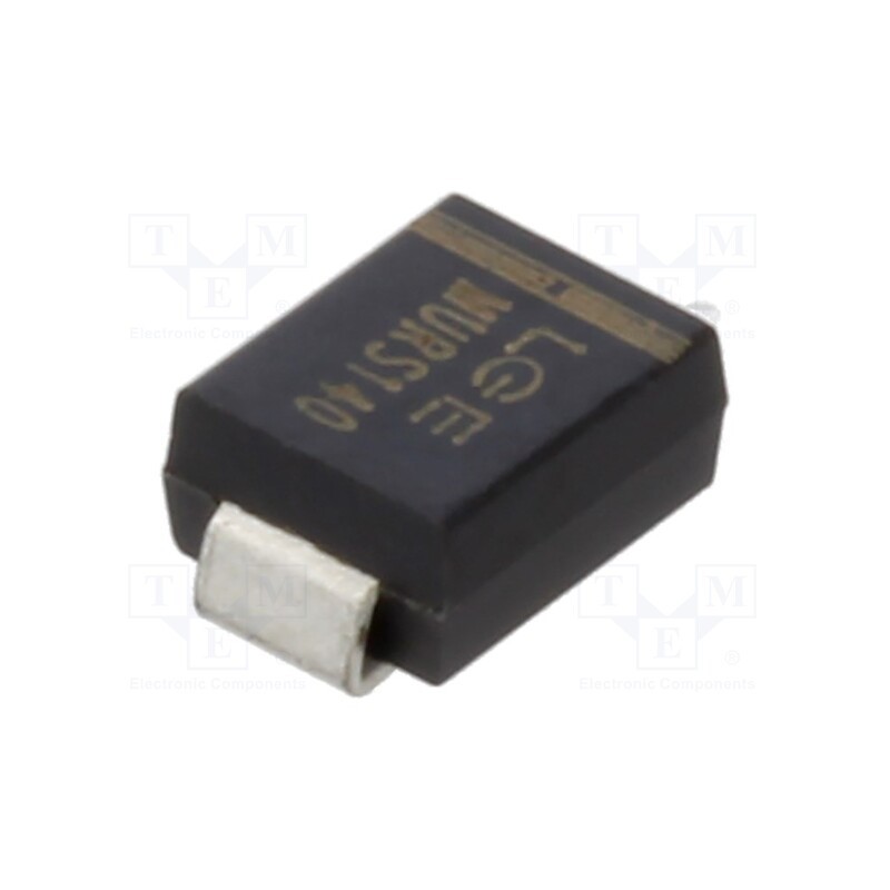 10 pcs x LUGUANG ELECTRONIC - MURS140 - Diode: rectifying, SMD, 400V, 1A, 50ns, SMB, Ufmax: 1.25V, Ifsm: 35A