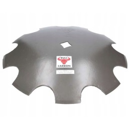 Toothed harrow disc 460mm 30x30 3 5 carbon steel