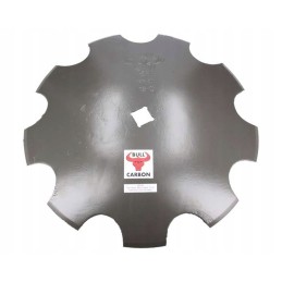 Toothed harrow disc 460mm 30x30 3 5 carbon steel