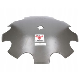 Toothed harrow disc 460mm 30x30 3 5 carbon steel