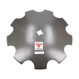 Toothed harrow disc 460mm 30x30 3 5 carbon steel