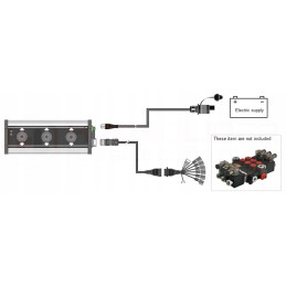 Control panel box 3 911329cv91505te030 salvarani