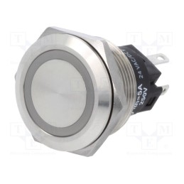 1 pcs x EAO - 82-6151.1134 - Switch: vandal resistant, Pos: 2, SPDT, 3A/240VAC, 3A/240VDC, green