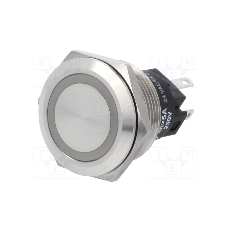 1 pcs x EAO - 82-6151.1134 - Switch: vandal resistant, Pos: 2, SPDT, 3A/240VAC, 3A/240VDC, green