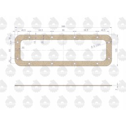 Set of final drive seals 50013330 50