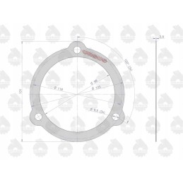 Set of final drive seals 50528020 50