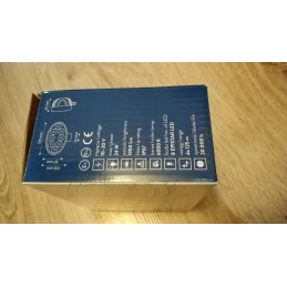 Work lamp 8 LED oval halogen 12 24v mega power