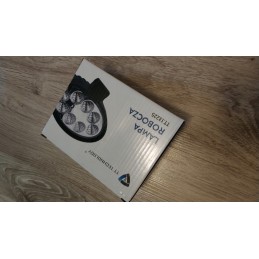 Work lamp 8 LED oval halogen 12 24v mega power