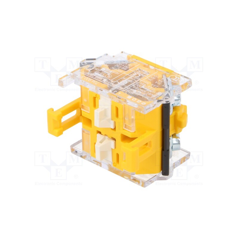 1 pcs x EAO - 704.900.3 - Contact block, 22mm, OptoHiT, -40÷55°C, front fixing, 500VAC, 10A