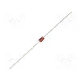 20 pcs x ONSEMI - 1N4733A - Diode: Zener, 1W, 5.1V, DO41, single diode, 10uA