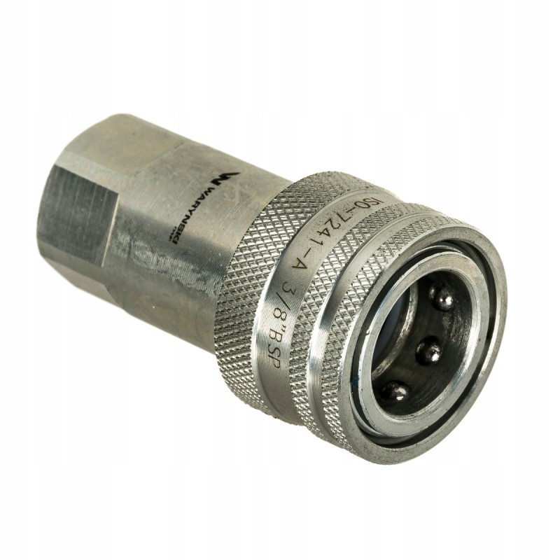 Hydraulic quick connector socket 3 8 bsp