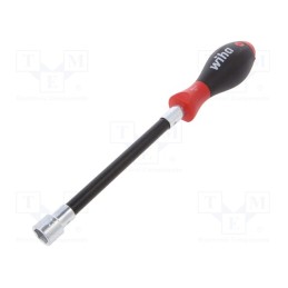1 pcs x WIHA - 1443 - Screwdriver, 6-angles socket, with flexible shaft, SoftFinish®