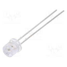 1 pcs x LUCKYLIGHT - LL-503VC1E-4C - LED, 5mm, red, 270÷460mcd, 110°, Front: flat, 1.6÷2.4V, No.of term: 2