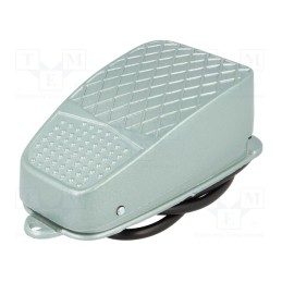 1 pcs x HIGHLY ELECTRIC - EFS-A (WITH 1M CABLE) - Switch: foot, Stabl.pos: 1, SPDT, 10A/250VAC, IP50, Leads: lead 1m