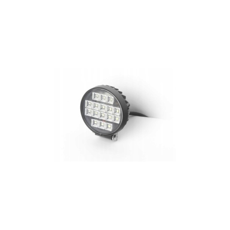 16x round LED work lamp with a switch