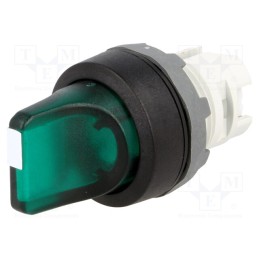1 pcs x ABB - 1SFA611210R1102 - Switch: rotary, 22mm, Stabl.pos: 3, green, MLB-1, IP66, prominent