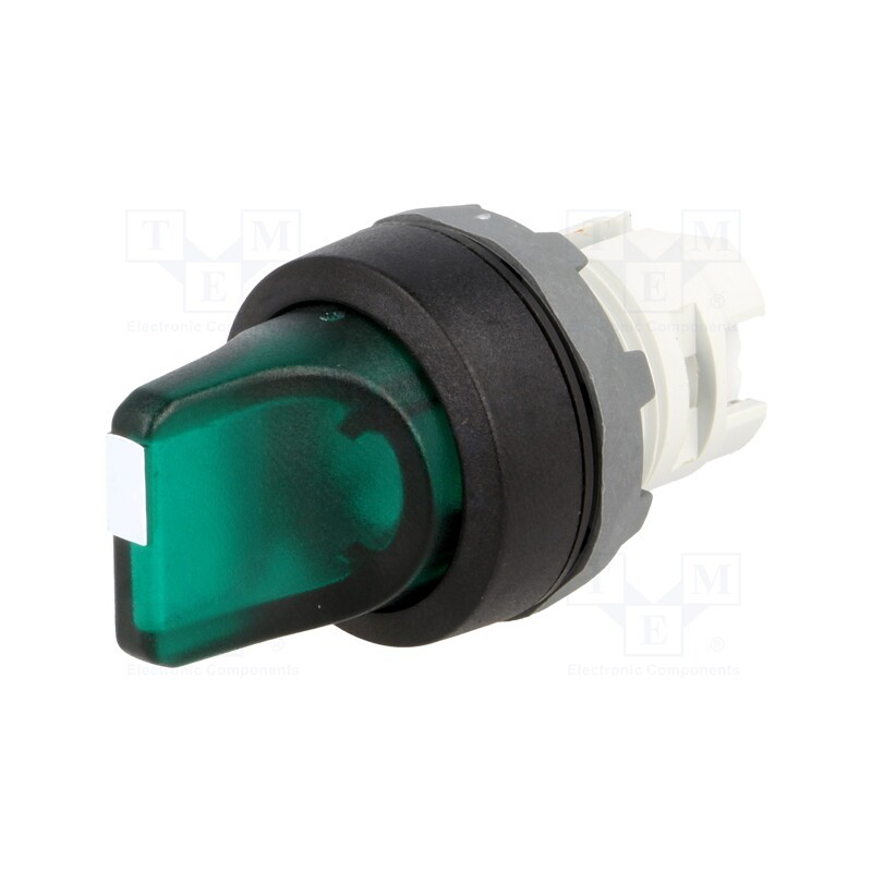 1 pcs x ABB - 1SFA611210R1102 - Switch: rotary, 22mm, Stabl.pos: 3, green, MLB-1, IP66, prominent