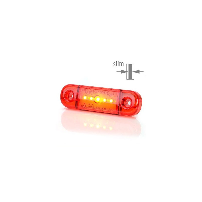LED marker lamp w97 2 5 led red