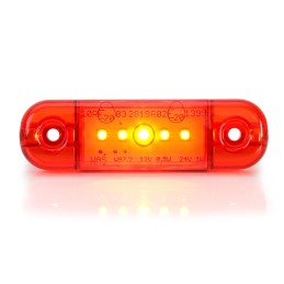 LED marker lamp w97 2 5 led red