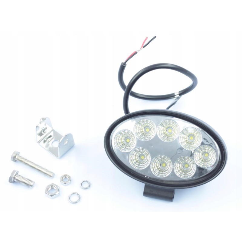 LED ellipse work lamp 8 LED L0109