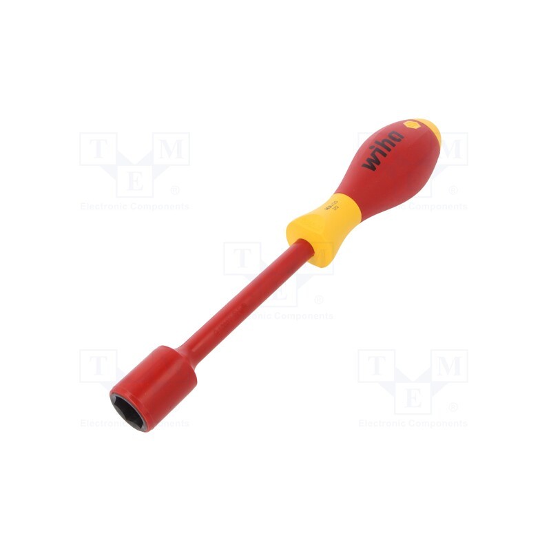 1 pcs x WIHA - 867 - Screwdriver, insulated, 6-angles socket, HEX 16mm, 1kVAC