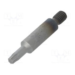 1 pcs x WERA - 5064170001 - Screwdriver bit, Torx®, TX20, Overall len: 45mm, Mounting: M6