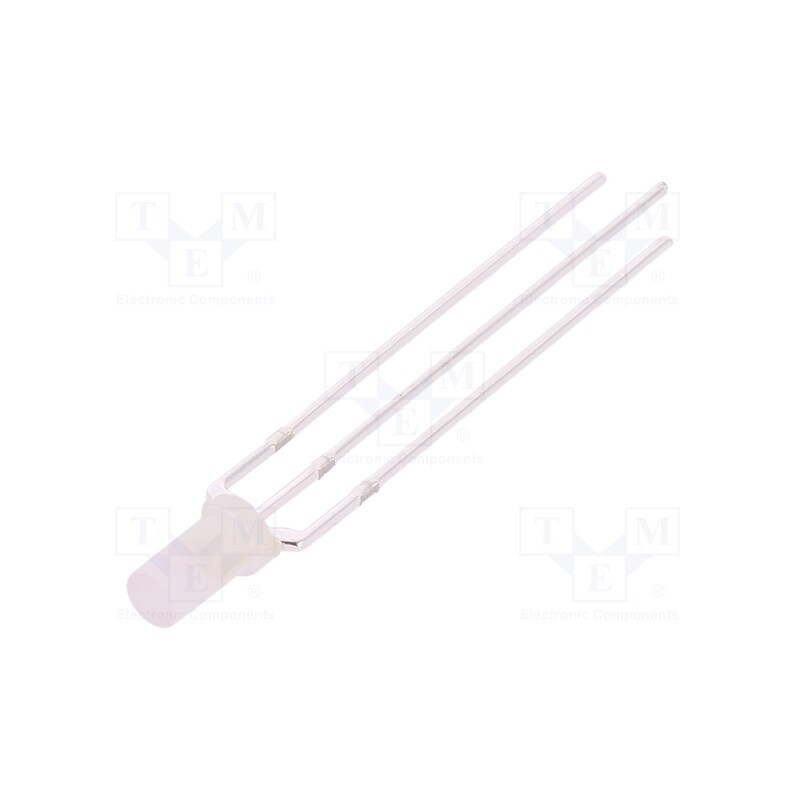 1 pcs x OPTOSUPPLY - OSRGHC3NE2A - LED, 3mm, red/yellow-green, 140°, Front: flat, 1.8÷2.6/1.8÷2.6V