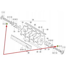 235882 0 retraction bearing bush h210