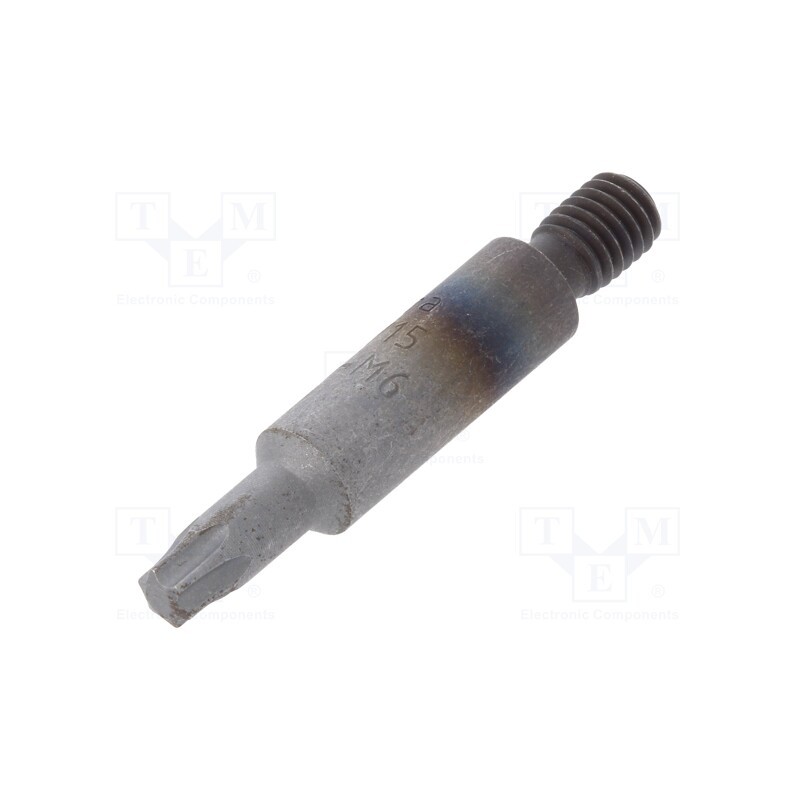 1 pcs x WERA - 5064175001 - Screwdriver bit, Torx®, TX25, Overall len: 45mm, Mounting: M6