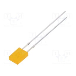 1 pcs x OPTOSUPPLY - OSO5JA71F4B - LED, rectangular, 2x4.95x6.96mm, orange, 68÷100mcd, 150°, 20mA
