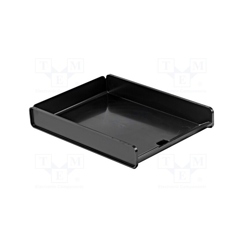 1 pcs x EUROSTAT GROUP - 41-094-0005 - Bin, ESD, 245x341x43mm, 258x343x53mm, polypropylene, black