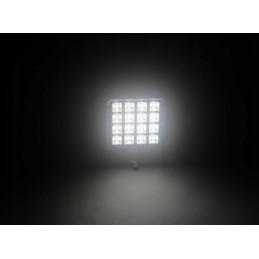 Work lamp 16x LED square with a switch